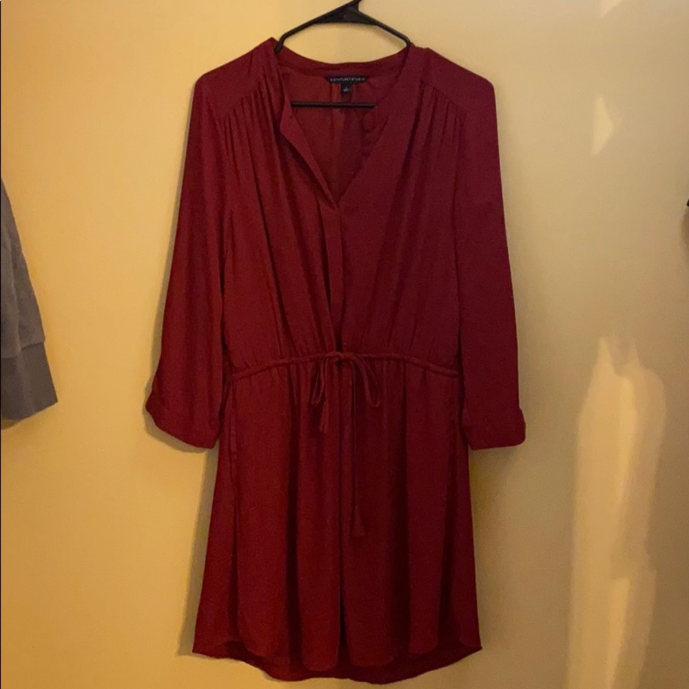 Red dress